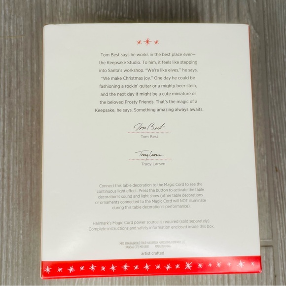 Hallmark magic cord Christmas ornament Frosty Friends Swinging in the Holidays - Picture 3 of 8